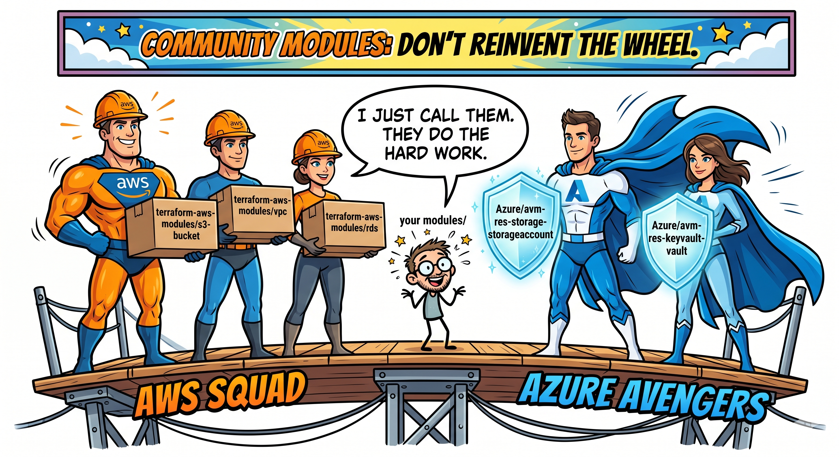 社区模块:AWS 和 Azure 双队支援